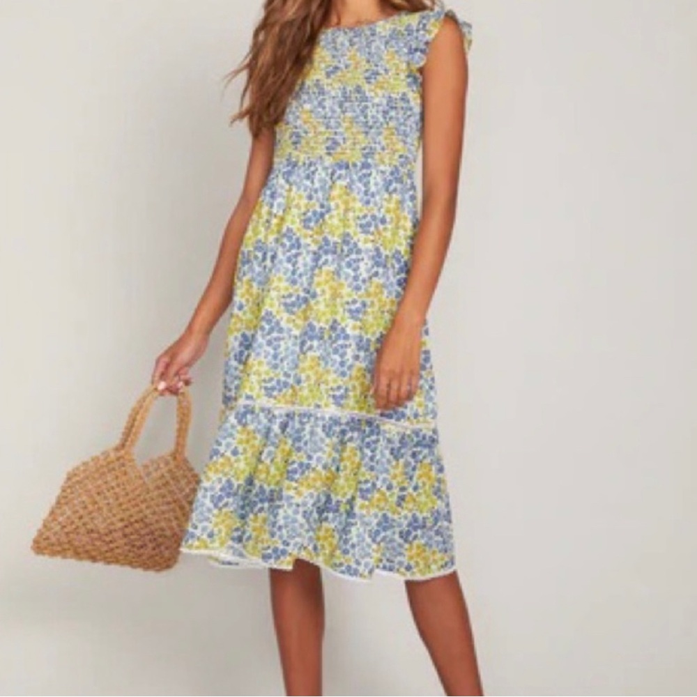 Lost + Wander Blossom And Bloom Midi Dress Pick Me